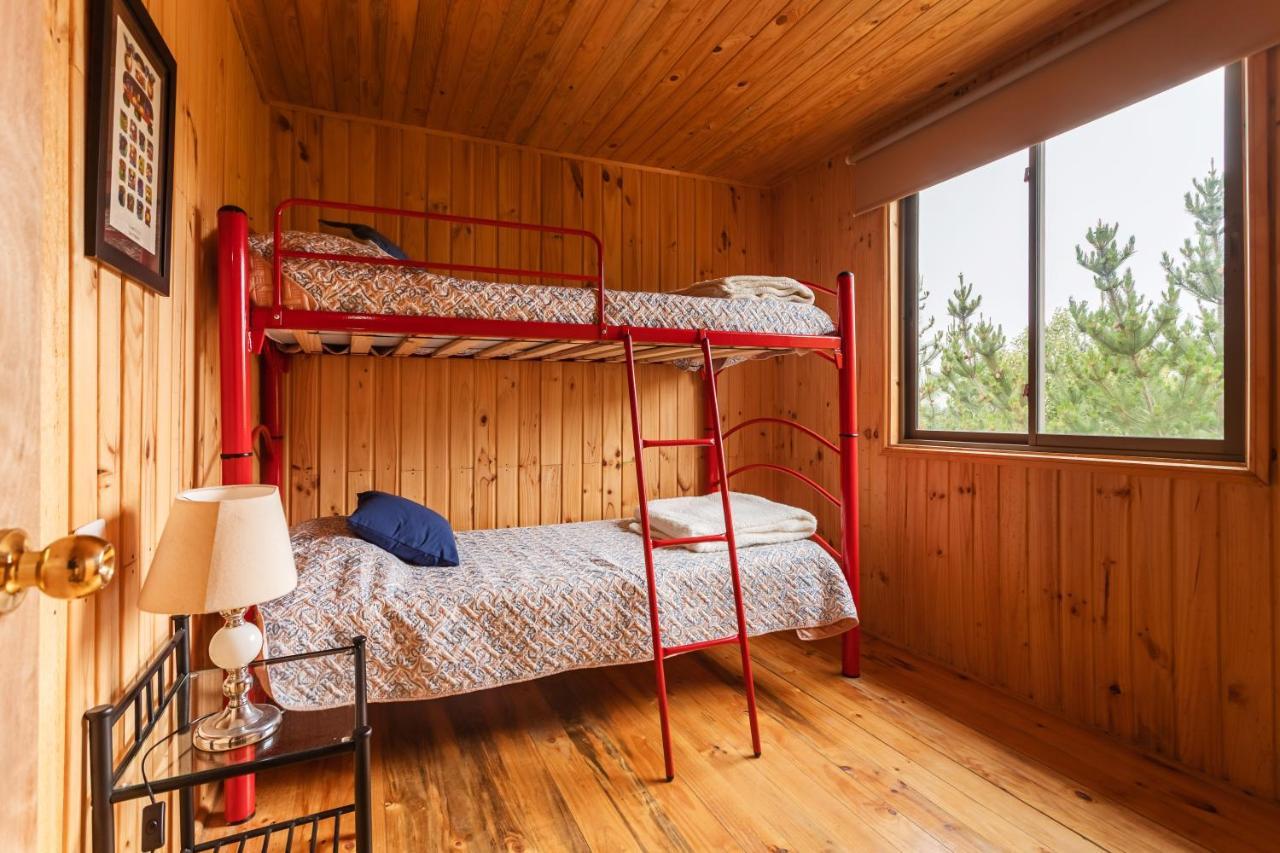 Cabana En Tunquen Con Parrilla, Fogon, Piscina Y Bosque Luaran gambar