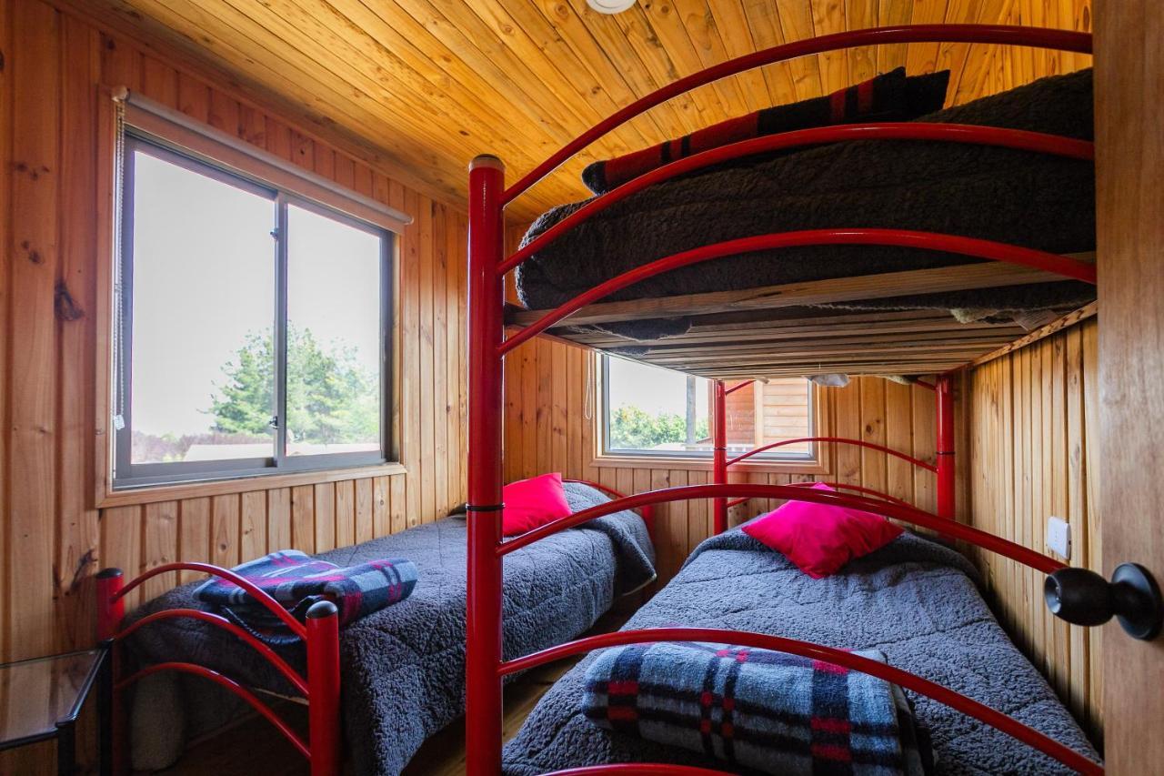 Cabana En Tunquen Con Parrilla, Fogon, Piscina Y Bosque Luaran gambar