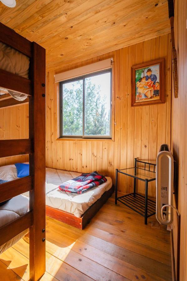Cabana En Tunquen Con Parrilla, Fogon, Piscina Y Bosque Luaran gambar