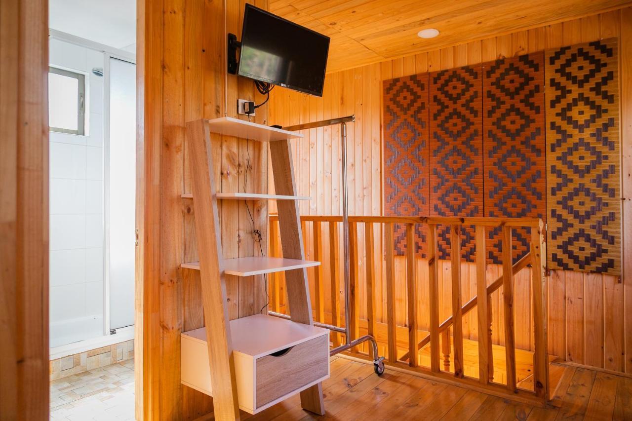 Cabana En Tunquen Con Parrilla, Fogon, Piscina Y Bosque Luaran gambar